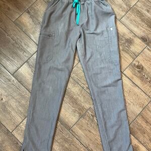 Figs Technical Collection Hight Waisted Dowa Graphite Scrub Pants Women’s XS‎